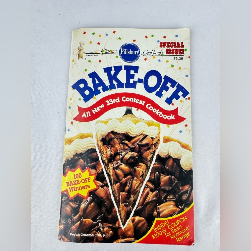 Pillsbury Classic Cookbooks “Bake Off” Special Edition 1988 Check Stand Book